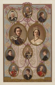 Parientes del Rey Eduardo VII de English School