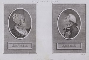 Rey Jorge III y Reina Carlota