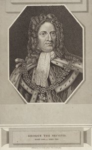 Rey Jorge II de Gran Bretaña e Irlanda de English School