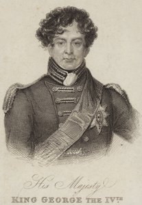 Rey Jorge IV de Gran Bretaña e Irlanda de English School