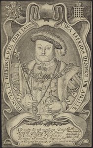 Rey Enrique VIII de Inglaterra de English School