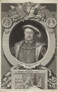 Rey Enrique VIII de Inglaterra de English School