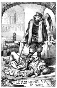 Enrique VI - Tercera parte del rey Enrique VI - Ilustración en “Obras completas de William Shakespeare” 1866 - Las ilustraciones y la forma general de esta edición son tomadas de Cassell