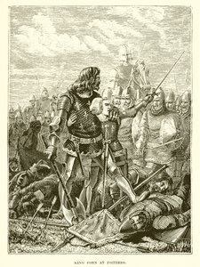 El rey Juan en Poitiers