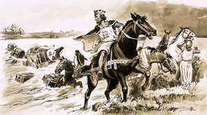 El rey Juan fue robado por la marea de English School