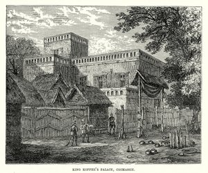 Palacio del Rey Koffee, Coomassie (grabado) de English School