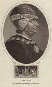 Rey Luis XI de Francia de English School