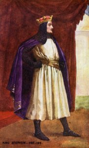 Rey Esteban (litografía en color)
