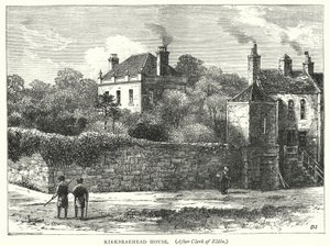 Casa Kirkbraehead (grabado) de English School