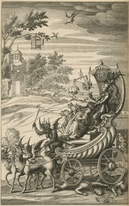 Caballero protegiendo a la reina y a los niños cabalgando sobre la libertad de English School