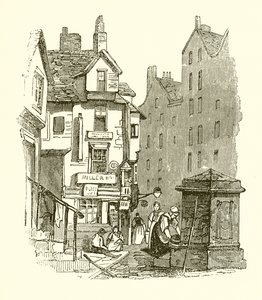 Casa de Knox en la Canongate, Edimburgo de English School