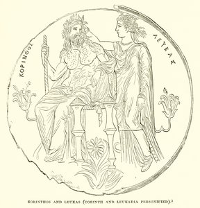 Corinto y Leucadia Personificadas