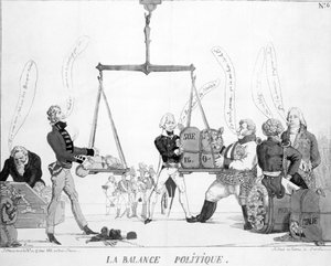 La Balanza Política, 1815 de English School
