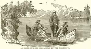 La Salle y sus Compañeros en el Mississippi de English School