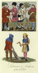 Trabajadores y artesanos del siglo XV
