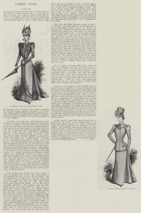 Página de damas, vestido de English School