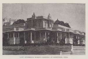 Hospital de Mujeres de Lady Dufferin en Oodeypoor, India