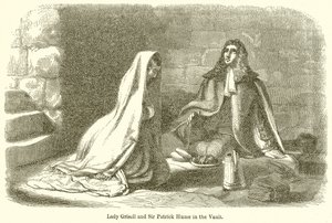 Lady Grisell y Sir Patrick Hume en la bóveda de English School