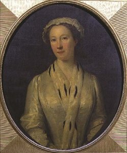 Lady Mary FitzHerbert, de soltera Cromwell, hija del Conde de Ardglass, c.1656 de English School