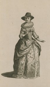 Alcaldesa de Londres en el año 1640 de English School