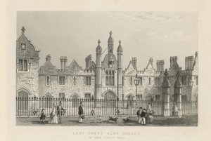 Casas de beneficencia de Lady Owen en St John Street Road de English School