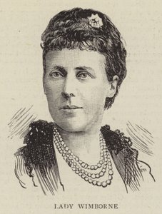 Lady Wimborne (grabado) de English School
