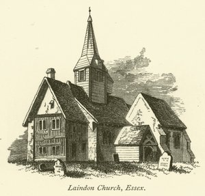Iglesia de Laindon, Essex (grabado)