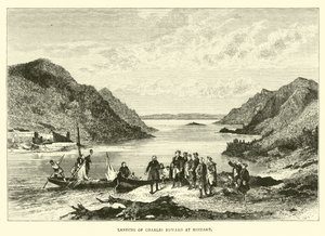 Desembarco de Carlos Eduardo en Moidart