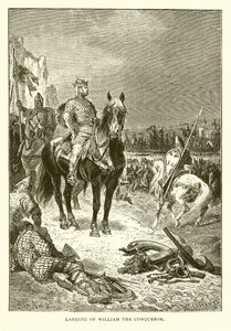 Desembarco de Guillermo el Conquistador de English School