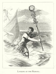 Desembarco de los romanos de English School