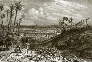Paisaje en la isla de Cuba de English School