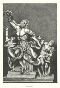 Laocoonte (grabado) de English School