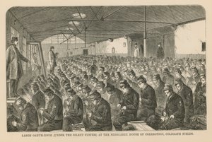 Gran sala de roble en la Casa de Corrección de Middlesex