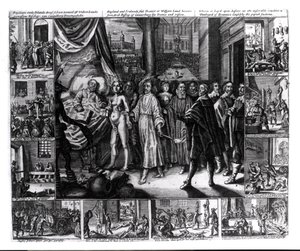 Sueño de Lauds, siglo XVII de English School