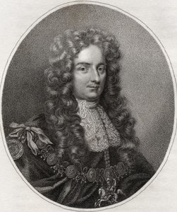 Laurence Hyde, grabado por Bocquet, ilustración de 