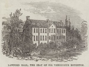 Lawford Hall, la residencia de Sir Theodosius Boughton