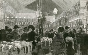 Mercado de Leadenhall en Navidad de English School