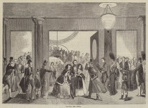 Saliendo de la ópera de English School