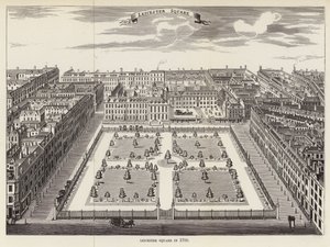 Leicester Square en 1700