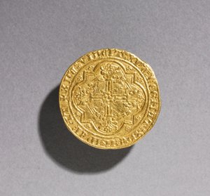 Leopardo de oro de Eduardo III de Inglaterra de English School