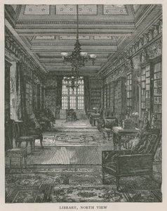Biblioteca, vista norte, Holland House de English School