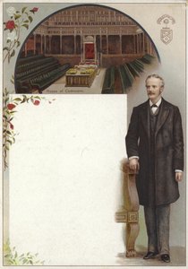 Tarjeta Liebig con Arthur Balfour