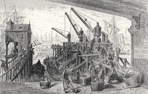 Diques de Limehouse de English School