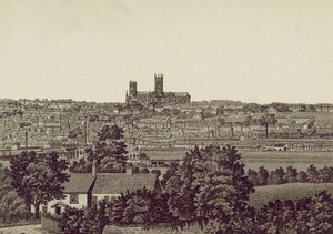 Lincoln (litografía) de English School