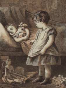 La tentación del pequeño Fred (grabado)