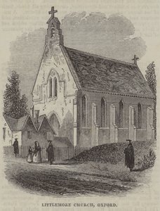 Iglesia de Littlemore, Oxford (grabado) de English School