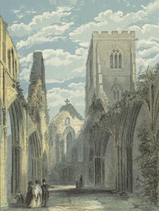 Catedral de Llandaff, Nave mirando al Oeste de English School