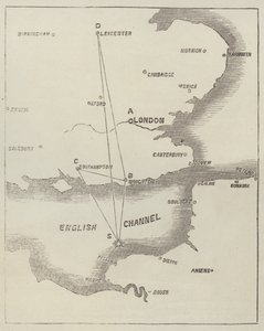 Localidad del gran meteorito reciente de English School
