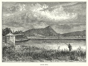 Loch End (grabado) de English School