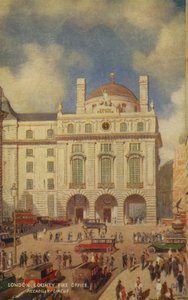 Oficina de Bomberos del Condado de Londres, Piccadilly Circus de English School